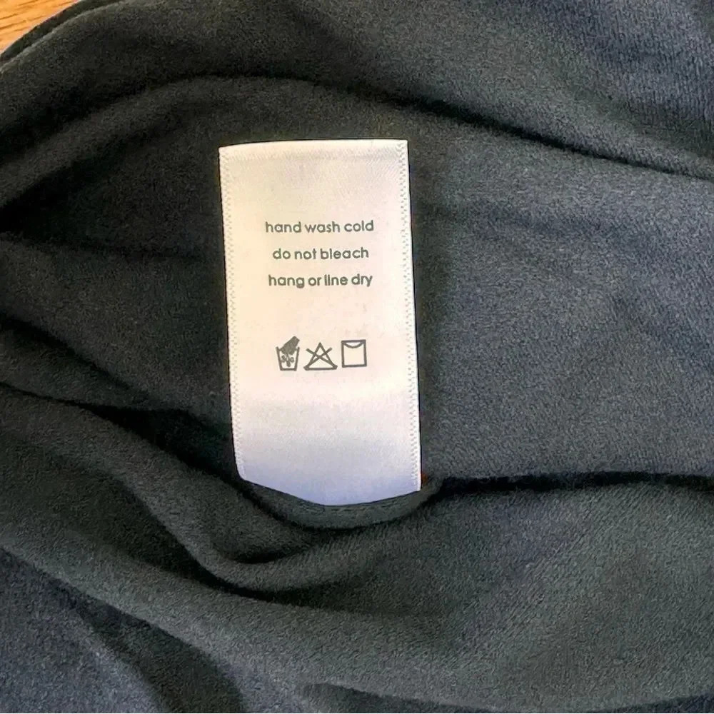 Naked wardrobe Black Flare Pant Soft Cropped Top Tank 2 PC Set Outfit Size 1X - Picture 9 of 15